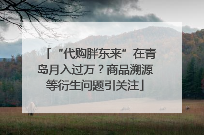 “代购胖东来”在青岛月入过万？商品溯源等衍生问题引关注