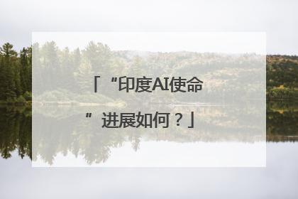 “印度AI使命”进展如何？