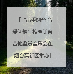 “品重烟台·音爱闪耀”校园美育吉他鉴赏音乐会在烟台高新区举办