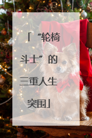 “轮椅斗士”的三重人生突围