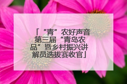 “青”农好声音 第三届“青岛农品”暨乡村振兴讲解员选拔赛收官