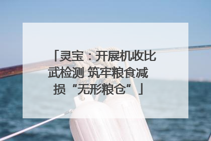 灵宝：开展机收比武检测 筑牢粮食减损“无形粮仓”