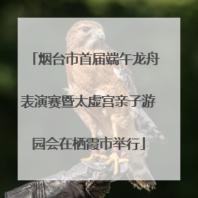 烟台市首届端午龙舟表演赛暨太虚宫亲子游园会在栖霞市举行