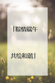 粽情端午 共绘和谐
