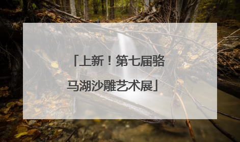 上新！第七届骆马湖沙雕艺术展
