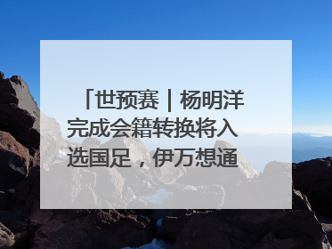 世预赛｜杨明洋完成会籍转换将入选国足，伊万想通了要打双后腰？