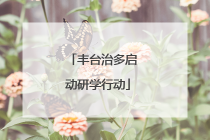 丰台治多启动研学行动