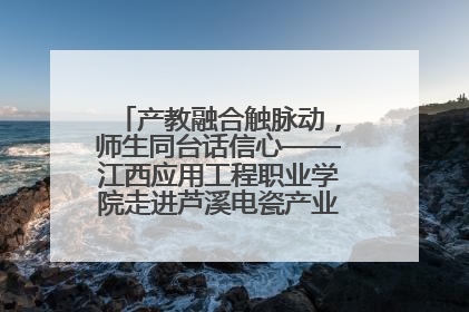 产教融合触脉动，师生同台话信心——江西应用工程职业学院走进芦溪电瓷产业园创新思政课堂