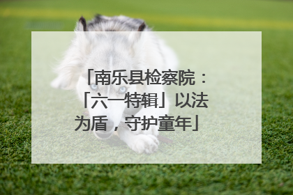 南乐县检察院：「六一特辑」以法为盾，守护童年