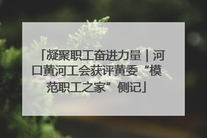 凝聚职工奋进力量｜河口黄河工会获评黄委“模范职工之家”侧记
