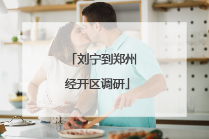 刘宁到郑州经开区调研