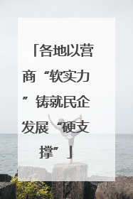 各地以营商“软实力”铸就民企发展“硬支撑”