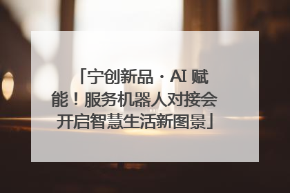 宁创新品・AI 赋能！服务机器人对接会开启智慧生活新图景