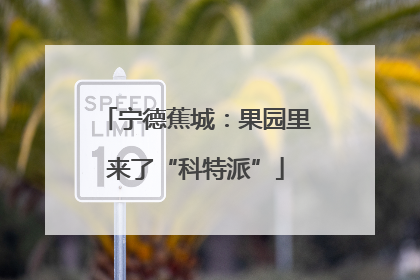 宁德蕉城：果园里来了“科特派”