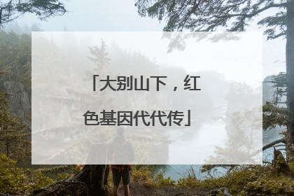 大别山下，红色基因代代传