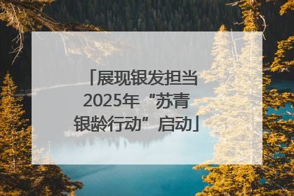 展现银发担当 2025年“苏青银龄行动”启动