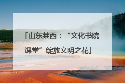山东莱西：“文化书院课堂”绽放文明之花