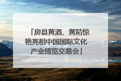房县黄酒、黄精惊艳亮相中国国际文化产业博览交易会