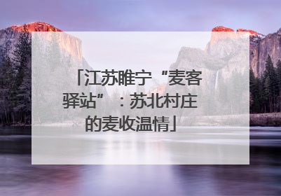 江苏睢宁“麦客驿站”：苏北村庄的麦收温情