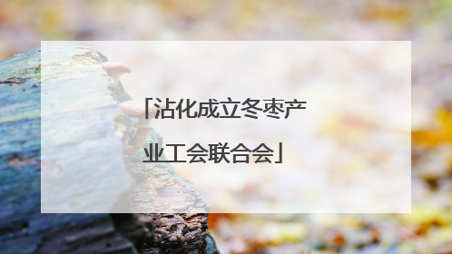 沾化成立冬枣产业工会联合会