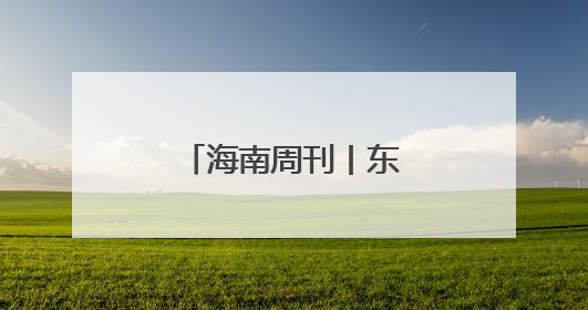海南周刊丨东方墩头村：港水环墩仓廪实