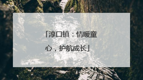 淳口镇：情暖童心，护航成长