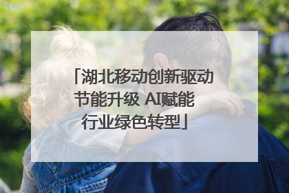湖北移动创新驱动节能升级 AI赋能行业绿色转型