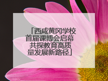 西咸黄冈学校首届课博会启幕 共探教育高质量发展新路径