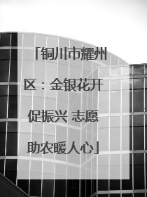 铜川市耀州区：金银花开促振兴 志愿助农暖人心