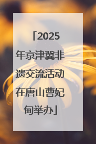 2025年京津冀非遗交流活动在唐山曹妃甸举办