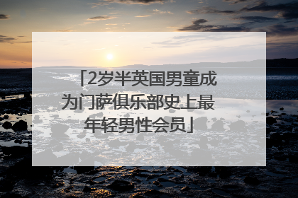 2岁半英国男童成为门萨俱乐部史上最年轻男性会员